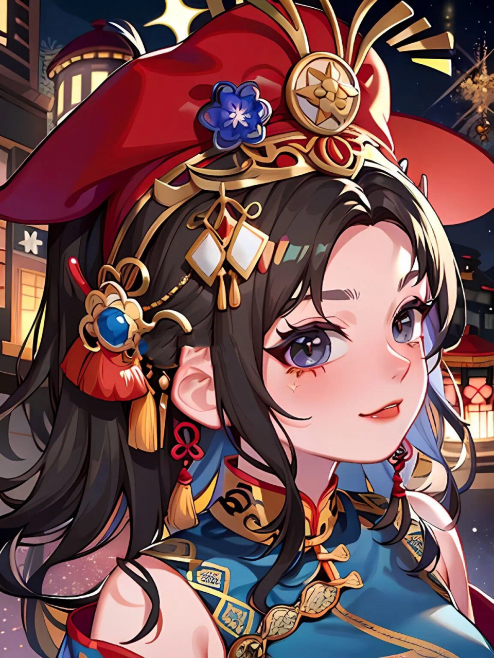 绘画素材 | 民族风动漫人物