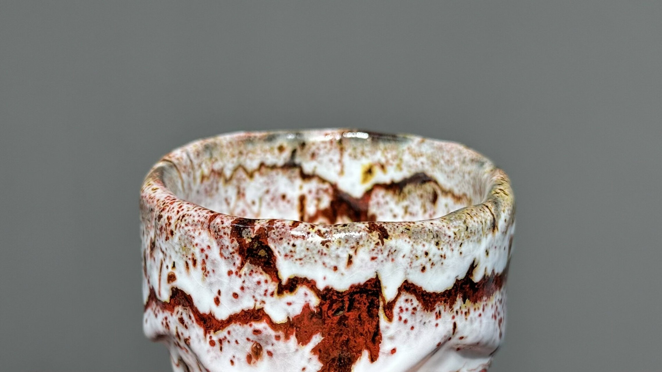 沐焰瓷坊|王忠伟 沐焰银标中号杯 王忠伟沐焰杯作品