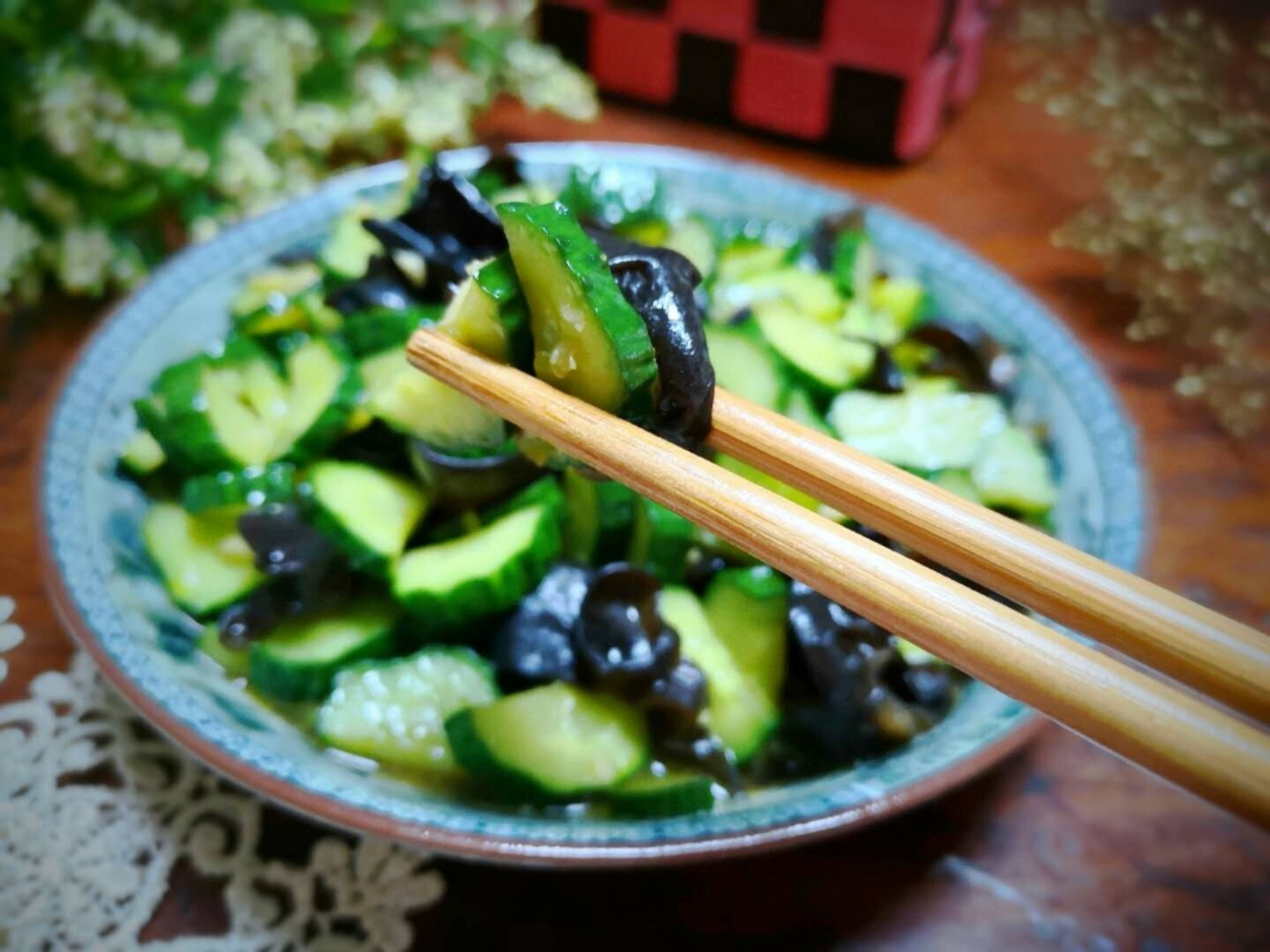 黃瓜炒木耳營養減肥又美味 黃瓜炒木耳,做法簡單,好吃爽口,下飯美味.