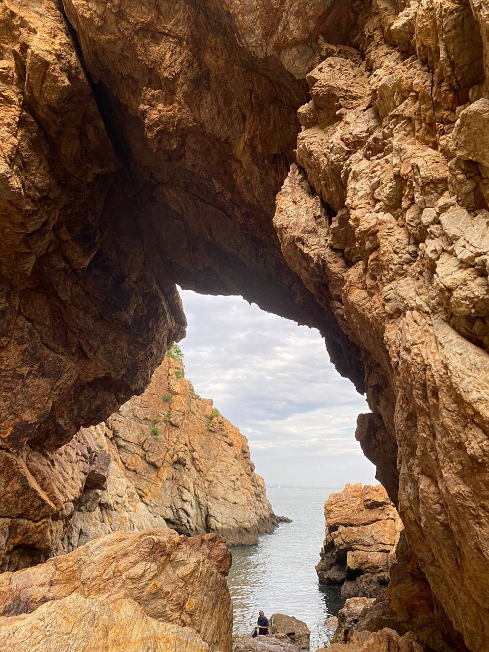 大连海之韵公园网红打卡景点圣象天门 大连版"圣象天门