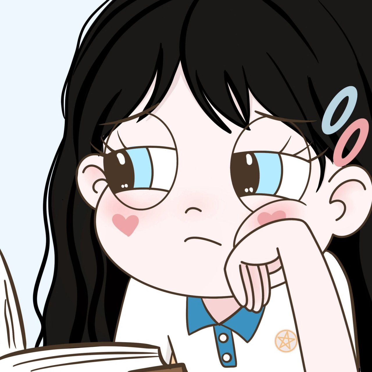 可爱女生头像|04不专心学习的星蝶公主头像 学生党头像 自截自取