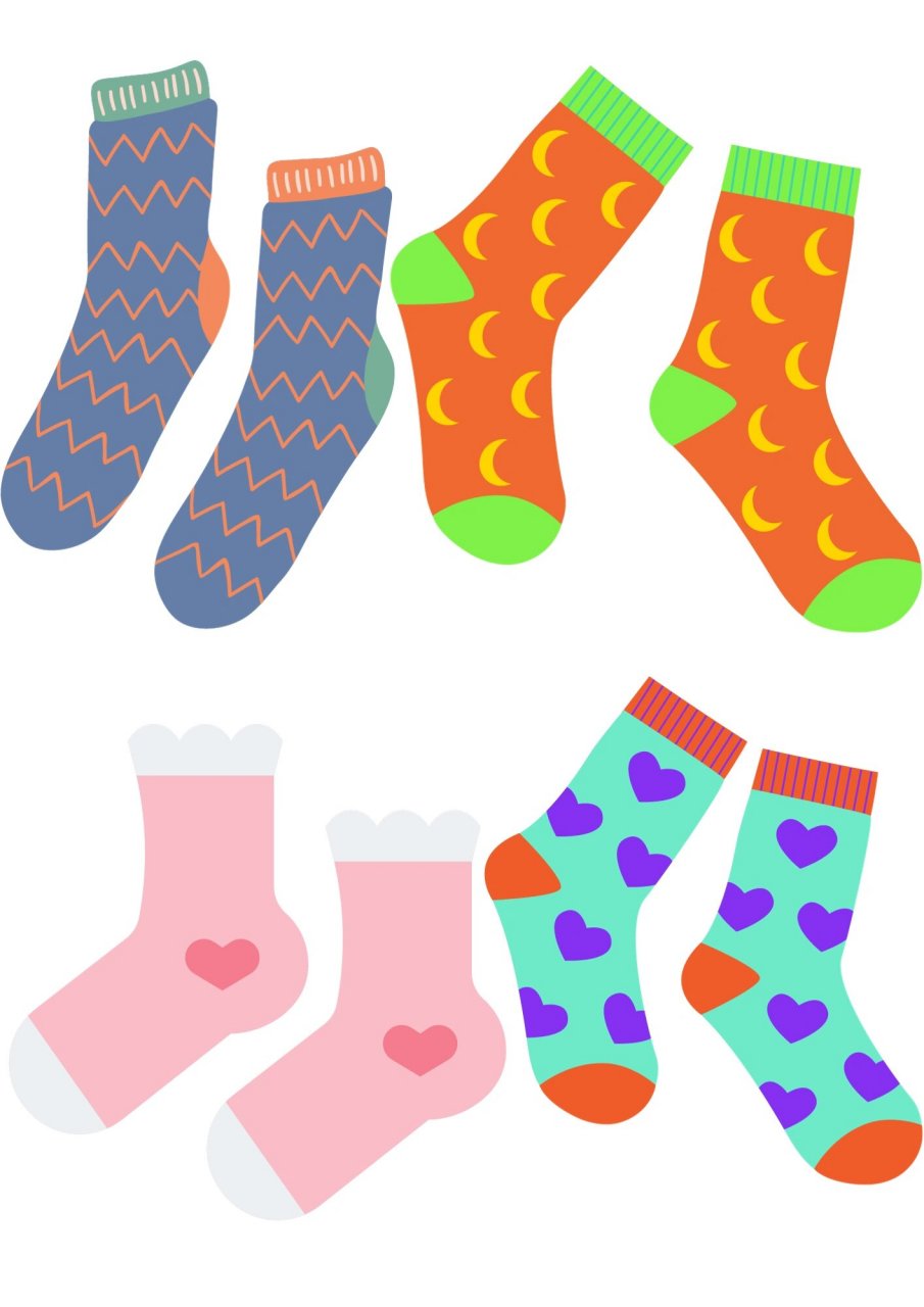 幼儿园老师最爱的袜子配对