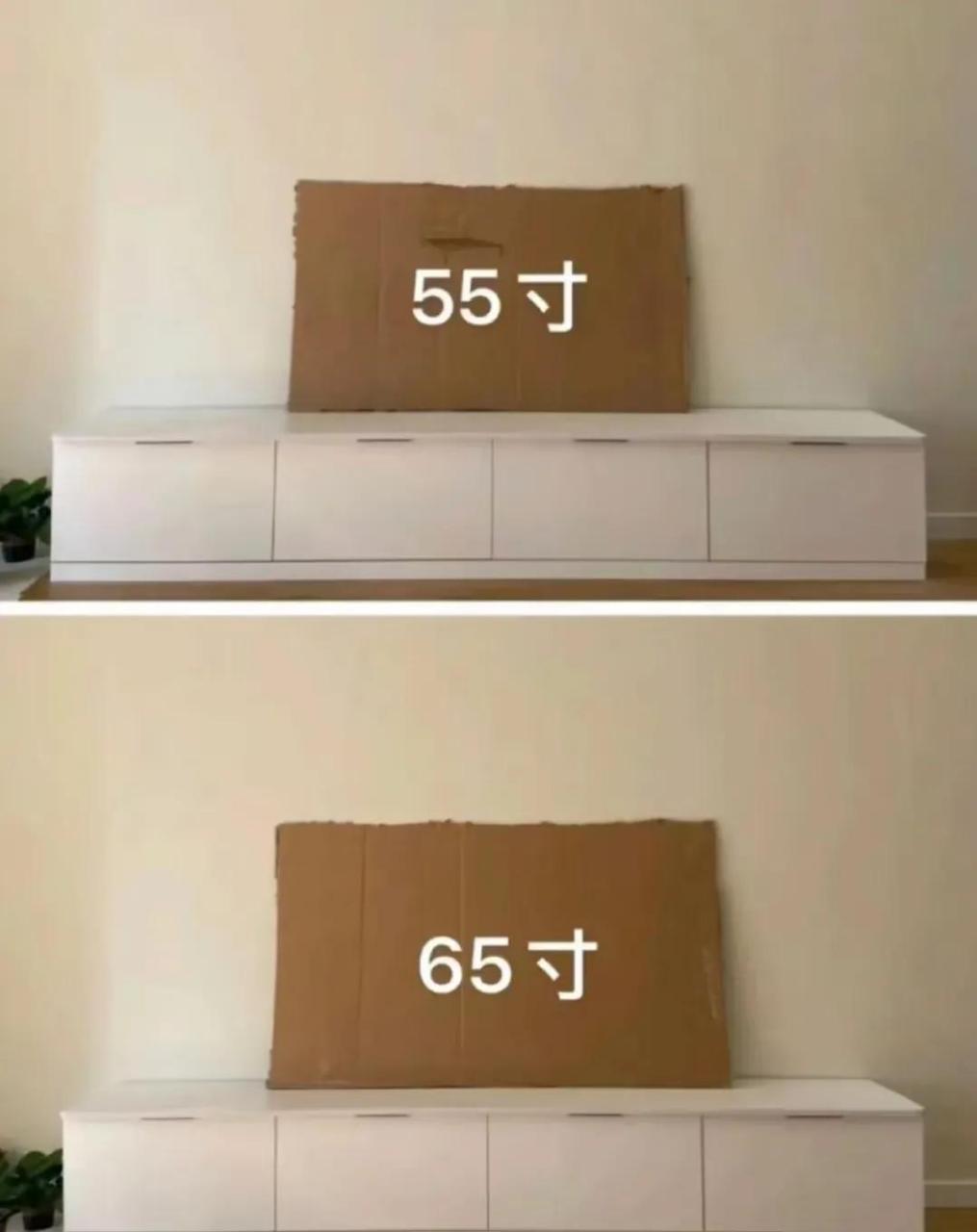 电视选55寸还是65寸?买大不买小靠谱吗? 客厅开间3.