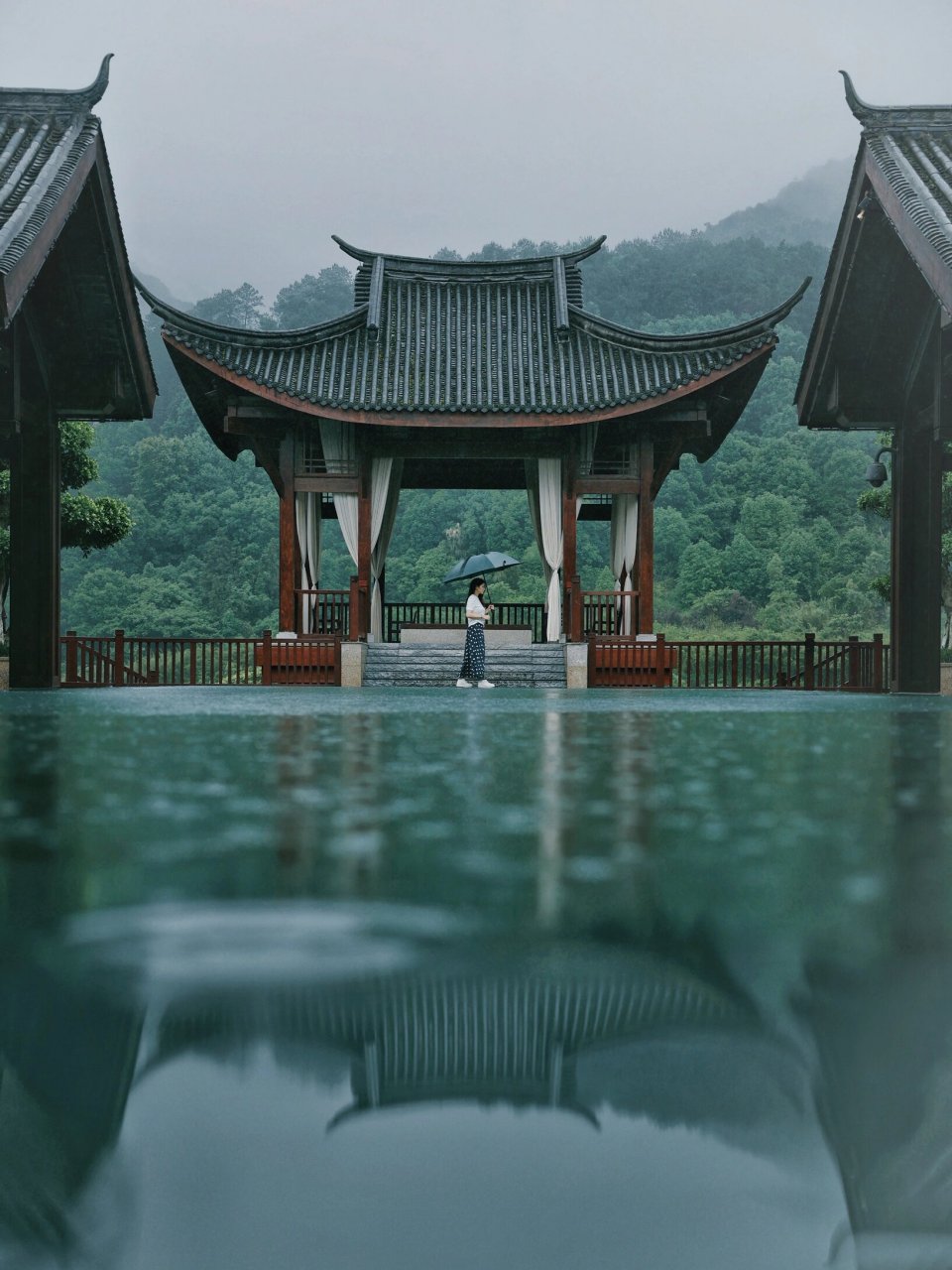 重庆周边丨私享山间温泉汤院♨️悦榕庄 🏨 重庆北碚悦榕庄
