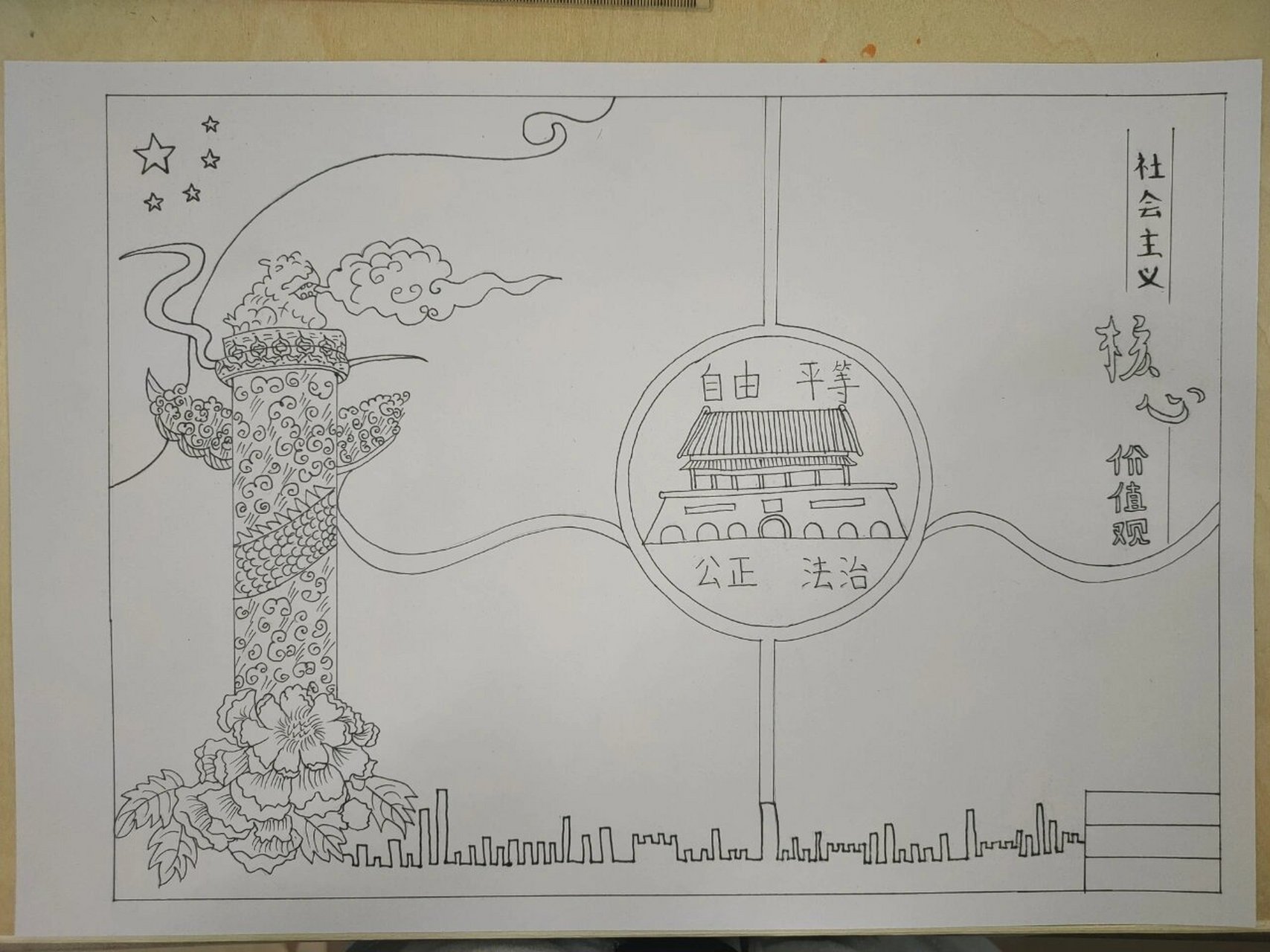 社会主义核心价值观 社会主义核心价值观手抄报