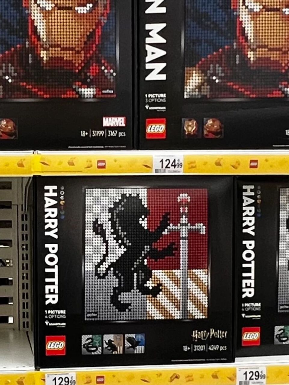 乐高# 最近超市乐高去改版了,把一些压箱底的拿出来了,估计有些贪装