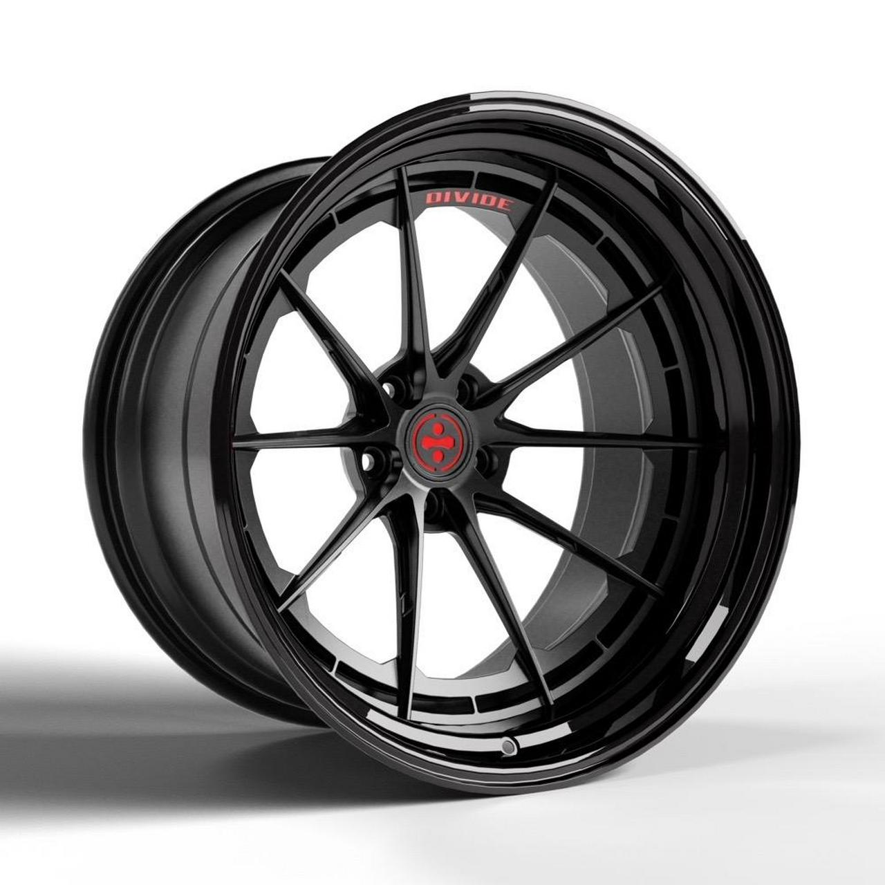 日产gtr lb宽体改装三片式锻造轮毂.20*11/20*12.