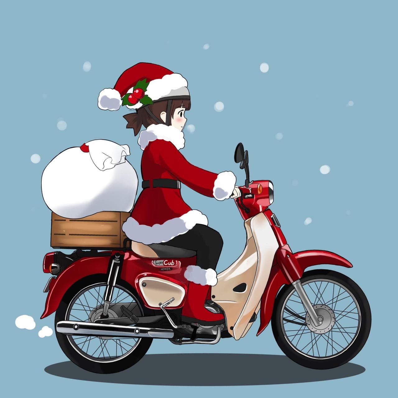 漫画机车女骑头像壁纸分享.喜欢自助下载.