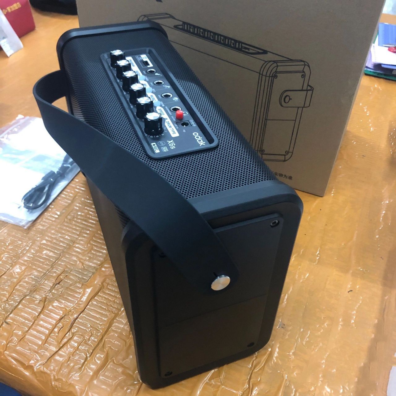 odak欧达x6s 多功能便携音响 【全新】欧达x6s,手机app智能控制,蓝牙