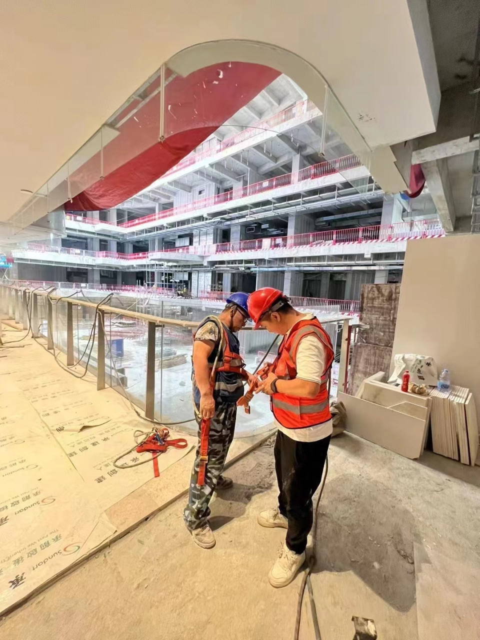 阿里华润万象汇内部进展图! #微头条创作计划##武汉爆料