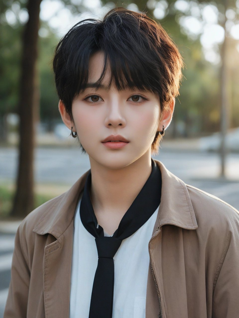 帅气短发头像丨中性风 人家尊嘟是女孩子.