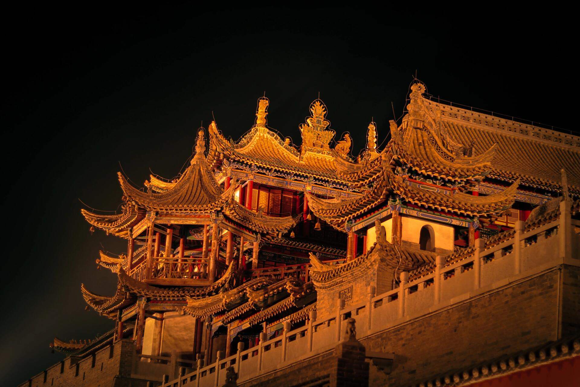 平罗"玉皇阁"最美古建筑           平罗玉皇阁建筑群始建于明代永乐