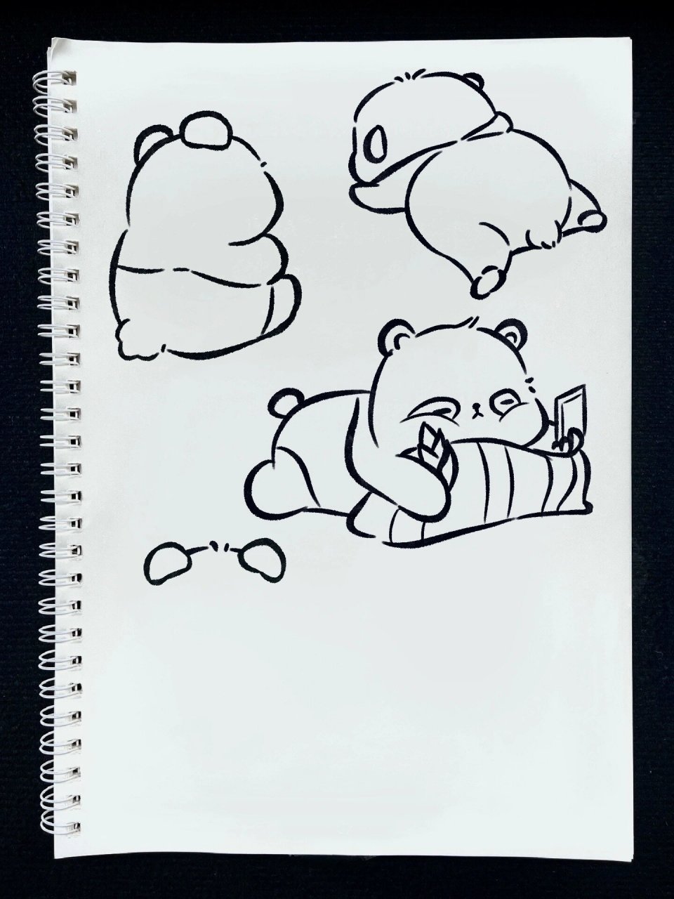 有手就会 敲萌的熊猫仔仔集合啦～ 笔刷:听盒