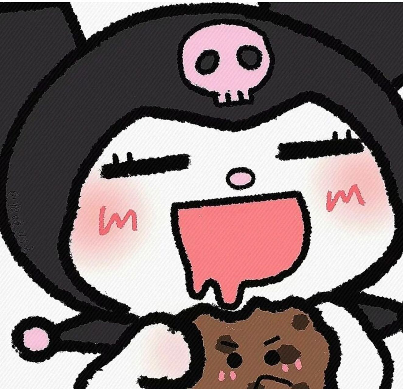 库洛米头像希望大家喜欢93 后面有一张是背景图