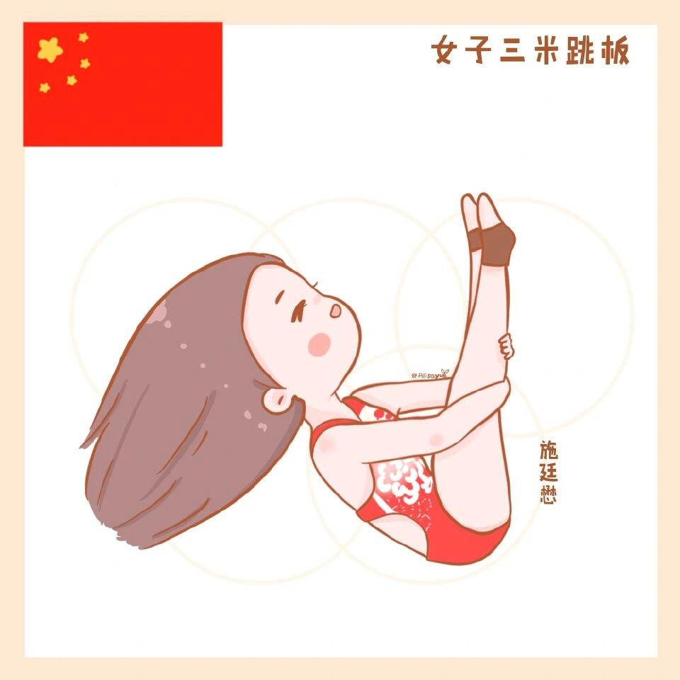 给运动员画头像