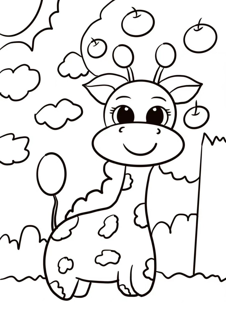 幼儿园大班涂色  给小朋友们练习涂色的,这个还是很好看的,是从一个