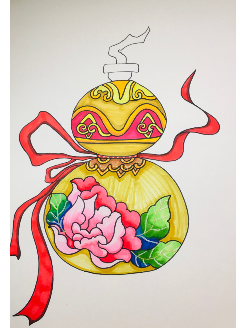 创意美术|《葫芦》 78适合:6-9岁年龄段