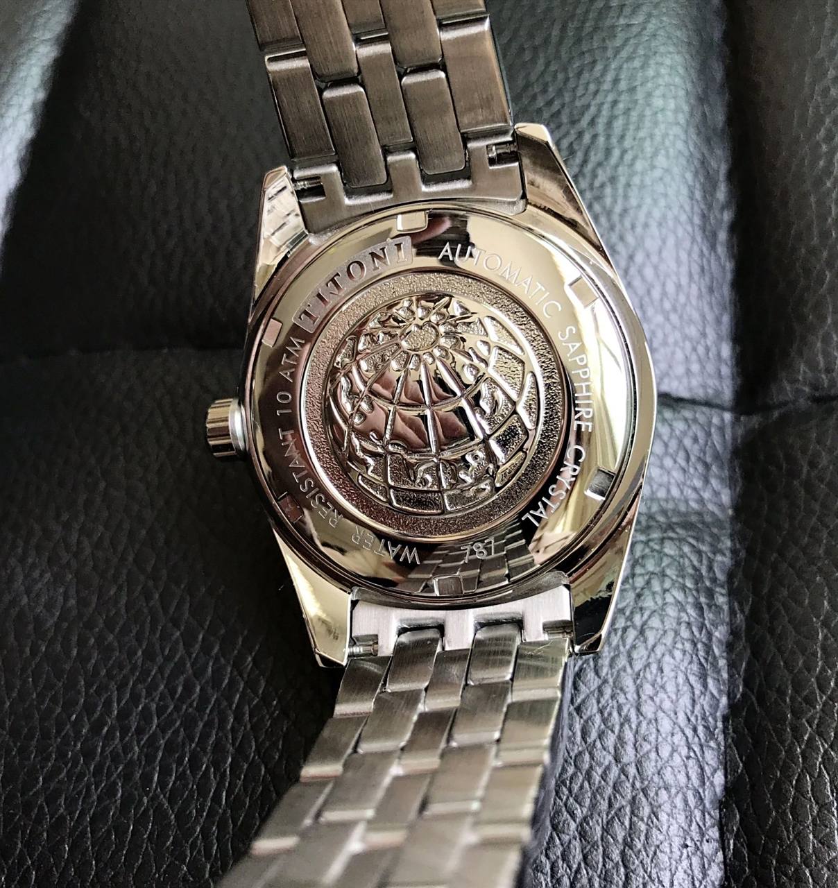 梅花手表787宇宙系列白盘自动机械男表 梅花手表宇宙787系列自动机械