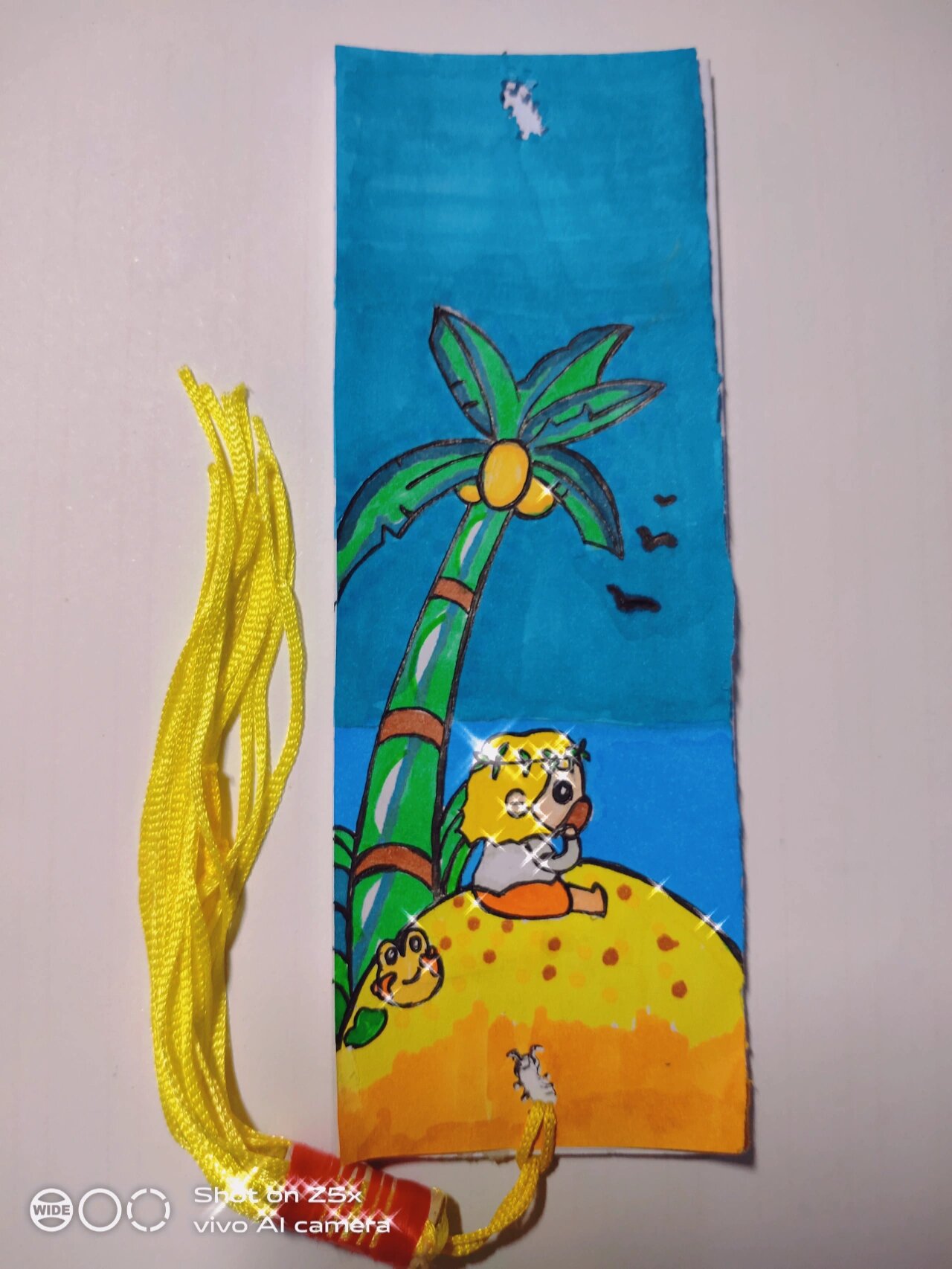 《鲁滨逊漂流记》书签