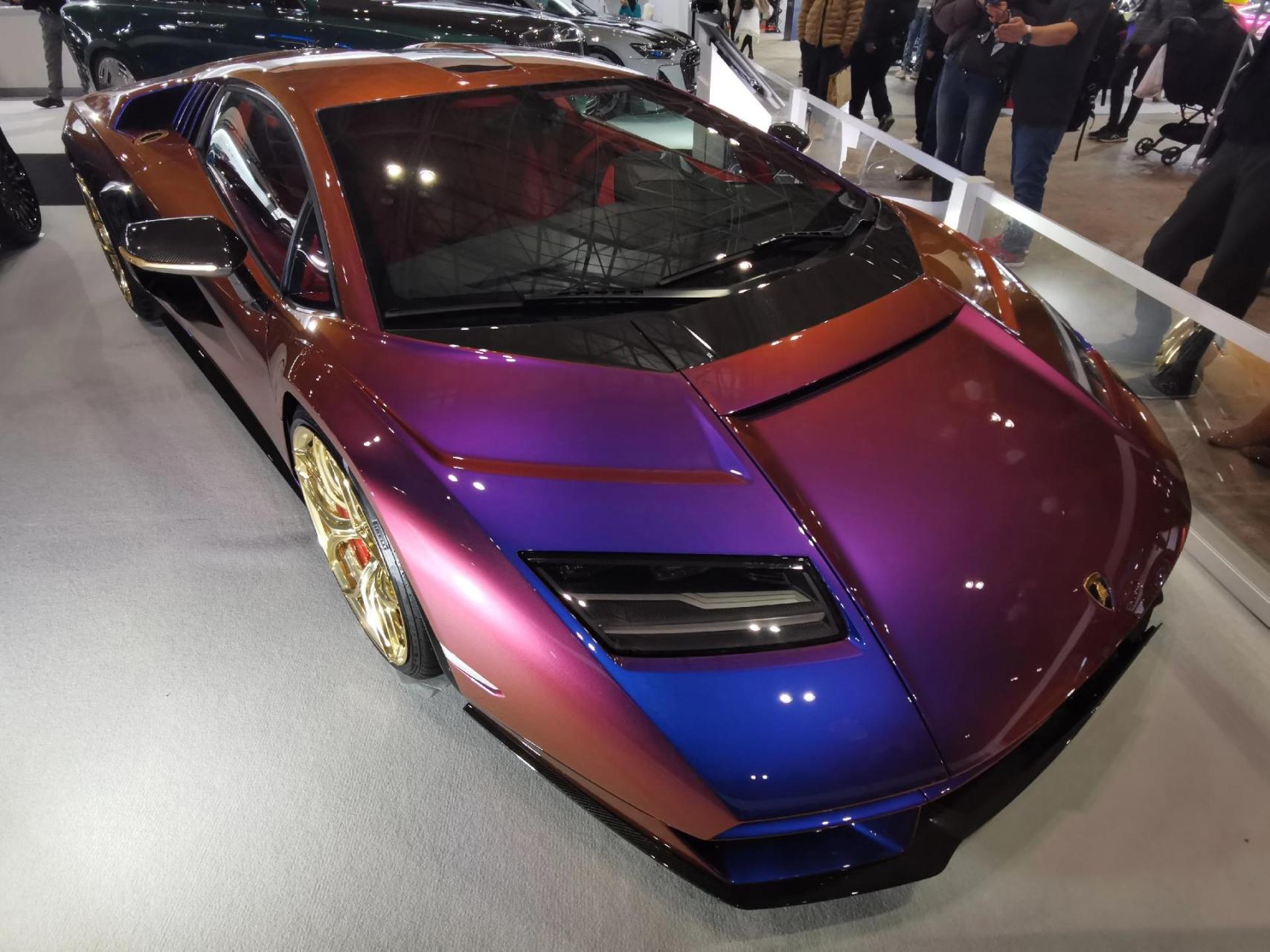 2023东京改装车展,兰博基尼countach(康塔什)lpi 800-4#兰博基尼