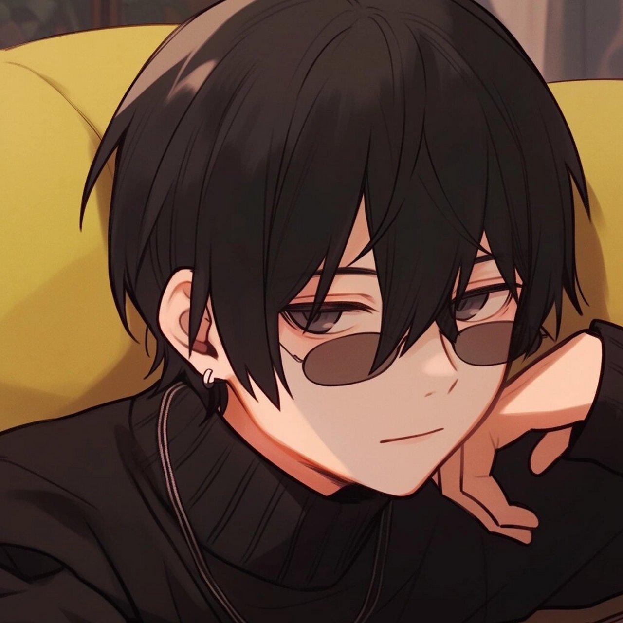 酷男生头像:墨镜一戴,谁都不爱(a版)