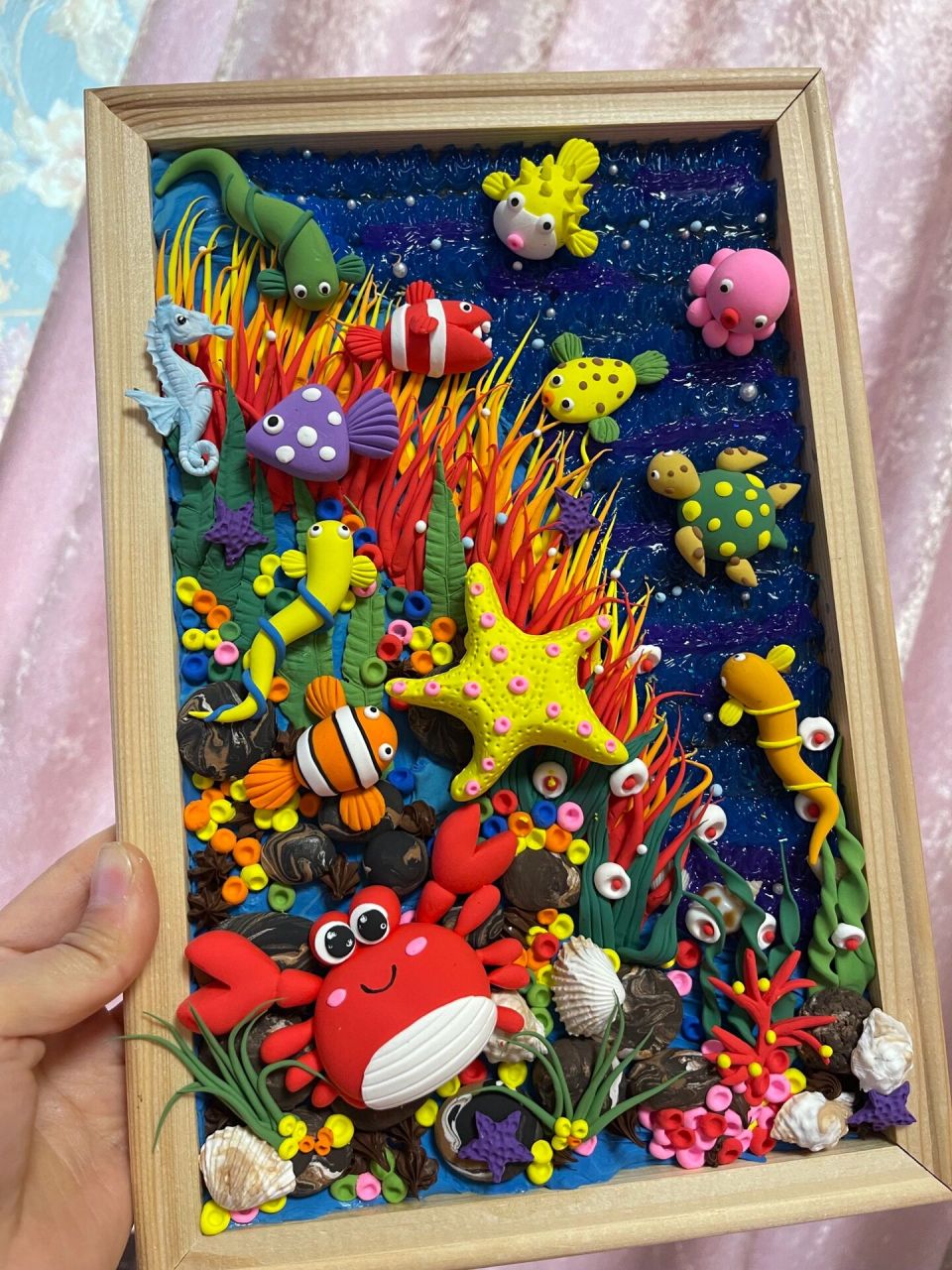 粘土海洋系列 孩子粘土作业之海洋.