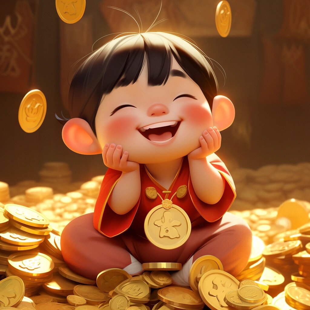 头像|2024年招财女神头像