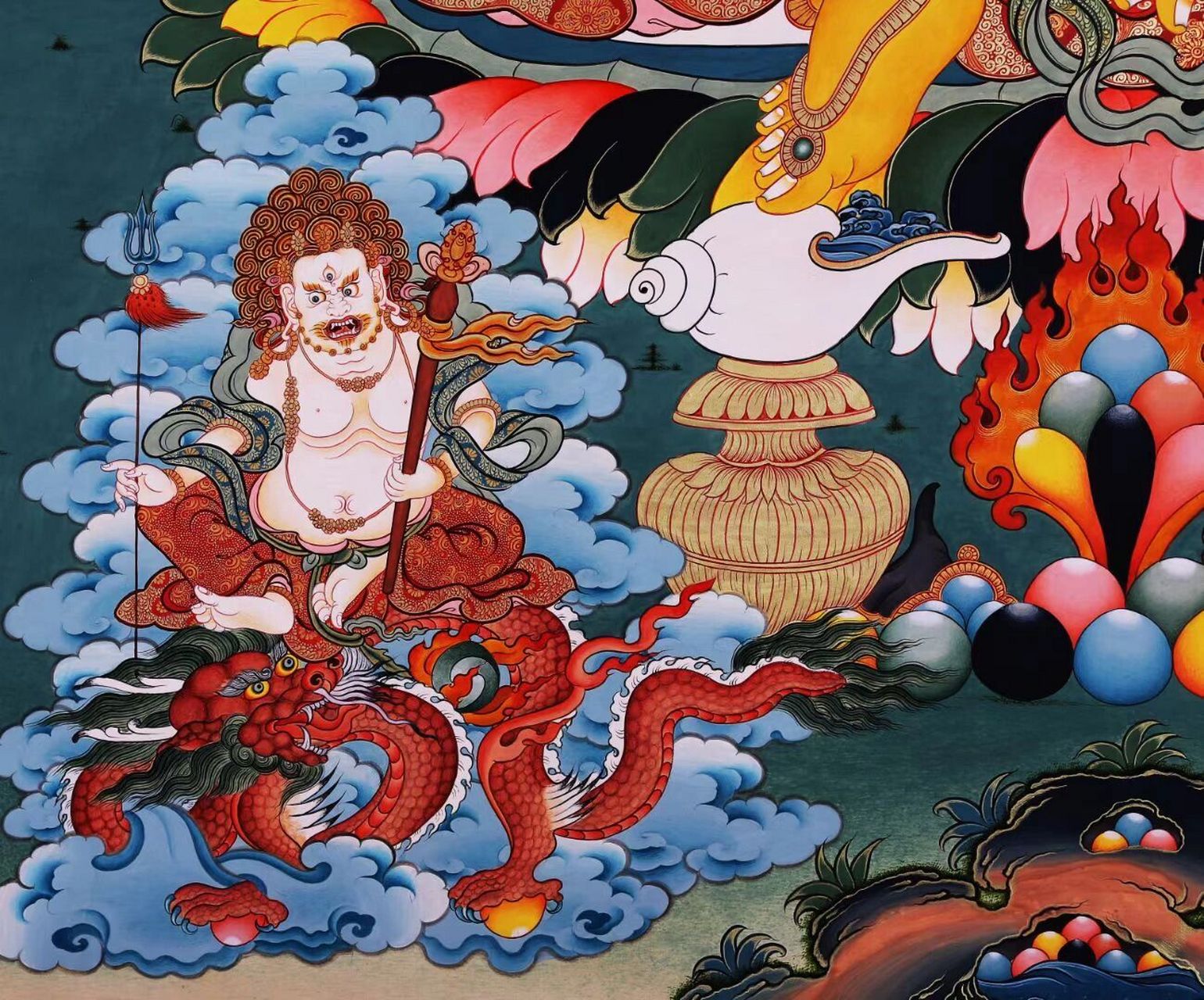 恭迎五路财神,助您收尽东南西北