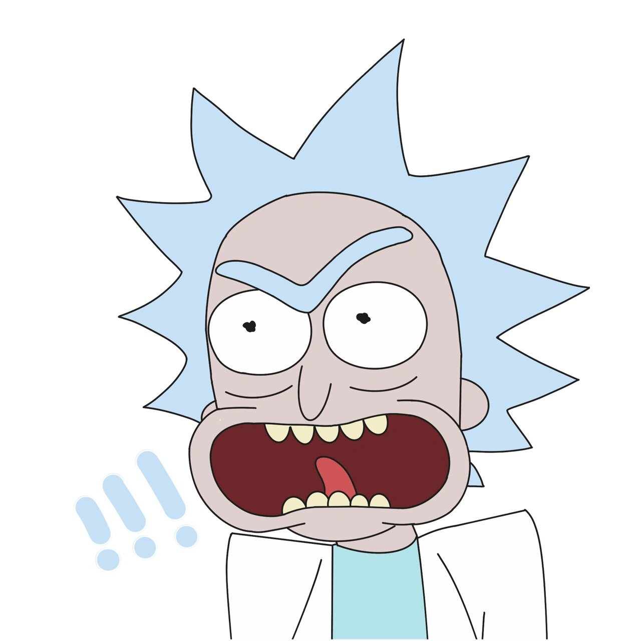 《瑞克和莫蒂》无底图表情包