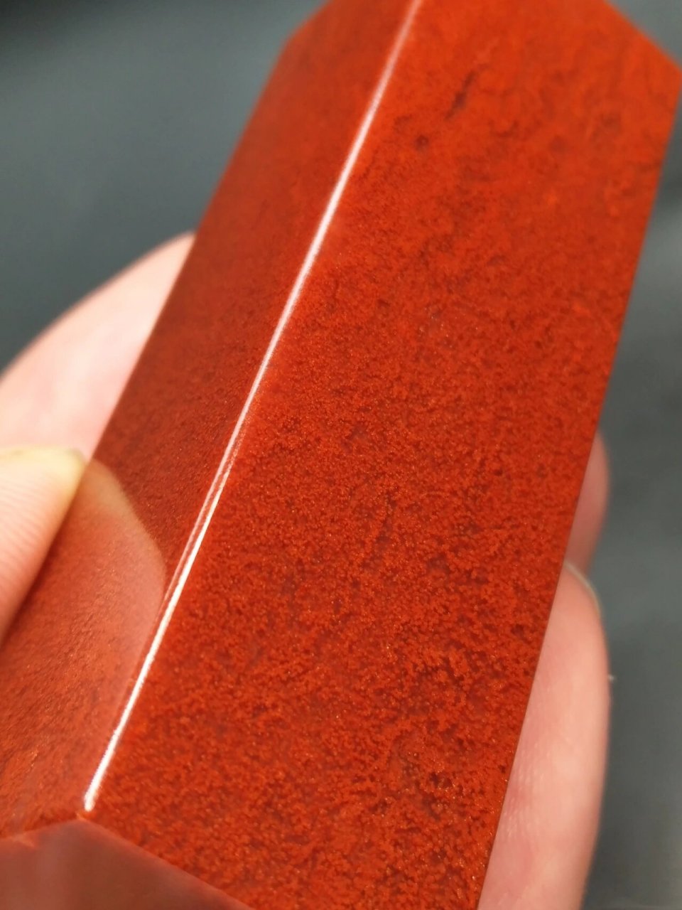 结晶朱砂红 规格:21/21/65mm 老挝满细金砂 结晶朱砂红 规格:21/21