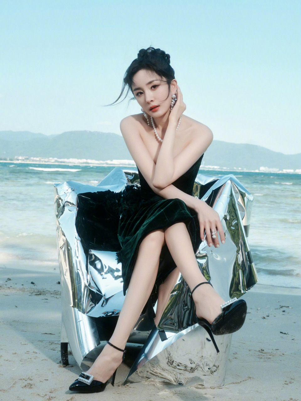 杨幂美腿图集精选
