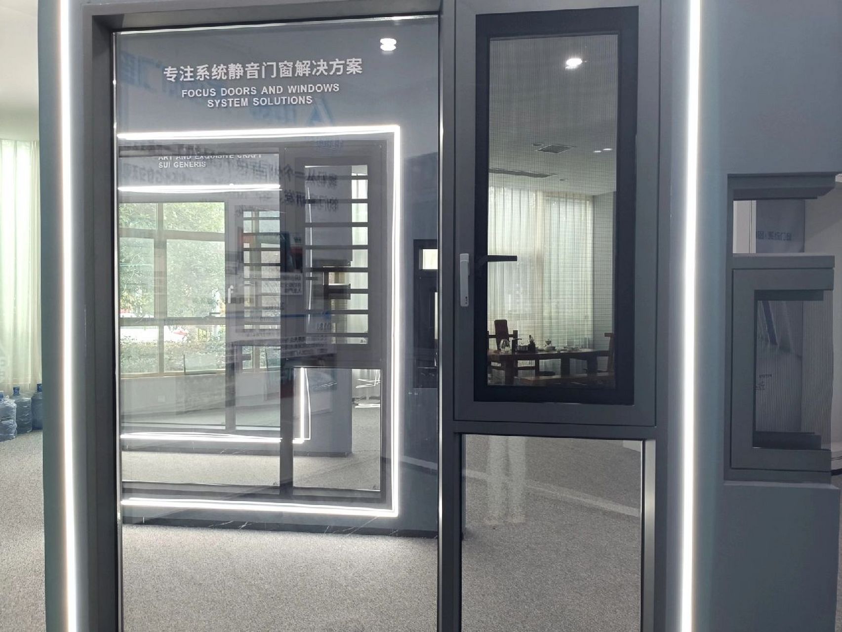 中铝铝材系统门窗 高端系统门窗 阳台封窗 门窗 120系统窗 抗风压性能