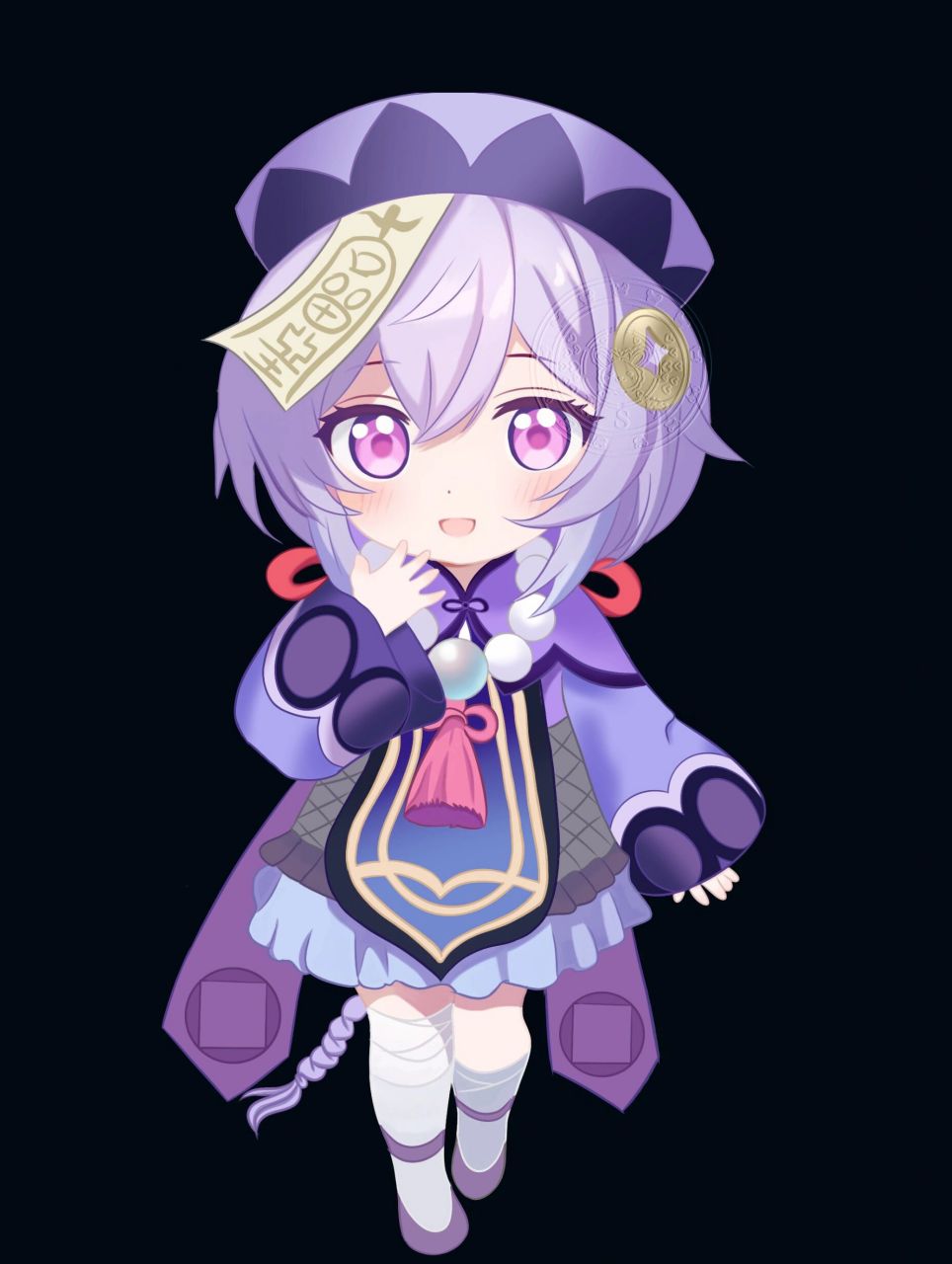 原神七七,真的好可爱鸭～抱走随意哟 可当头像,92商,抱图吱吱