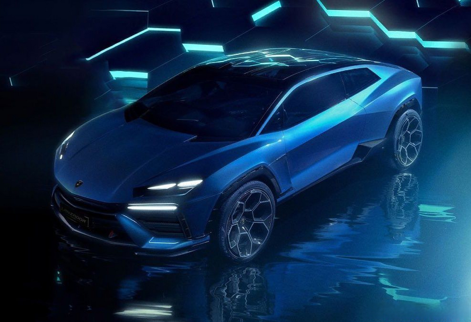 兰博基尼全新概念车曝光,名为"lanzador",是西班牙语单词,意为"投球手