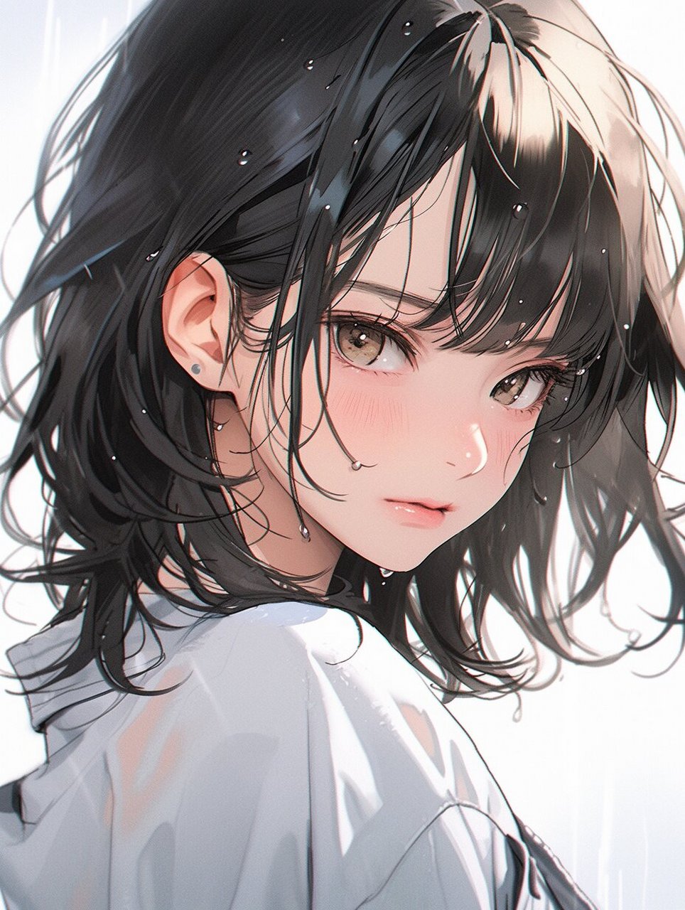 头像分享 | 短发狼系少女