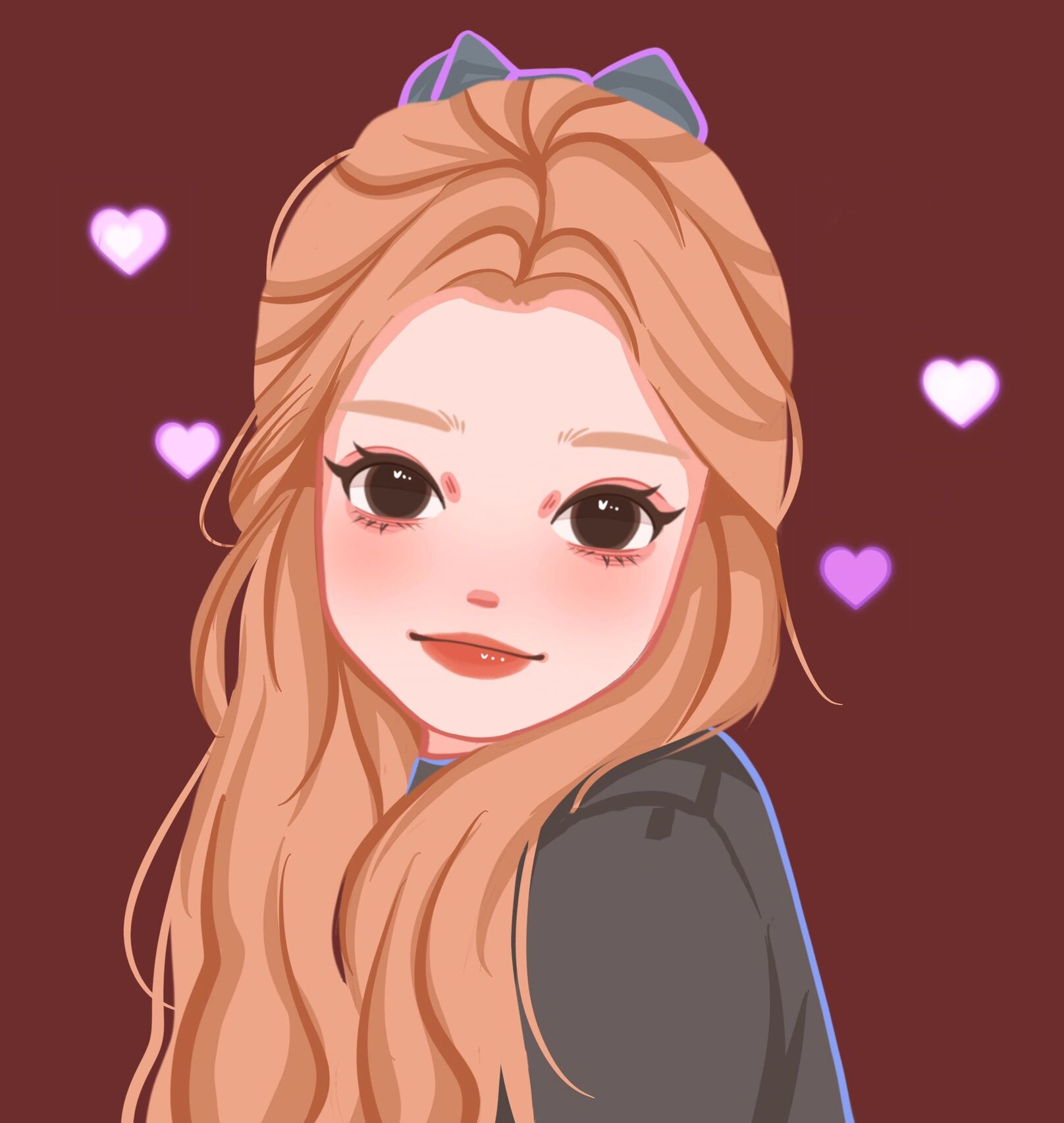 (g)i—dle宋雨琦|卡通头像9191 更喜欢哪一个背景呢?