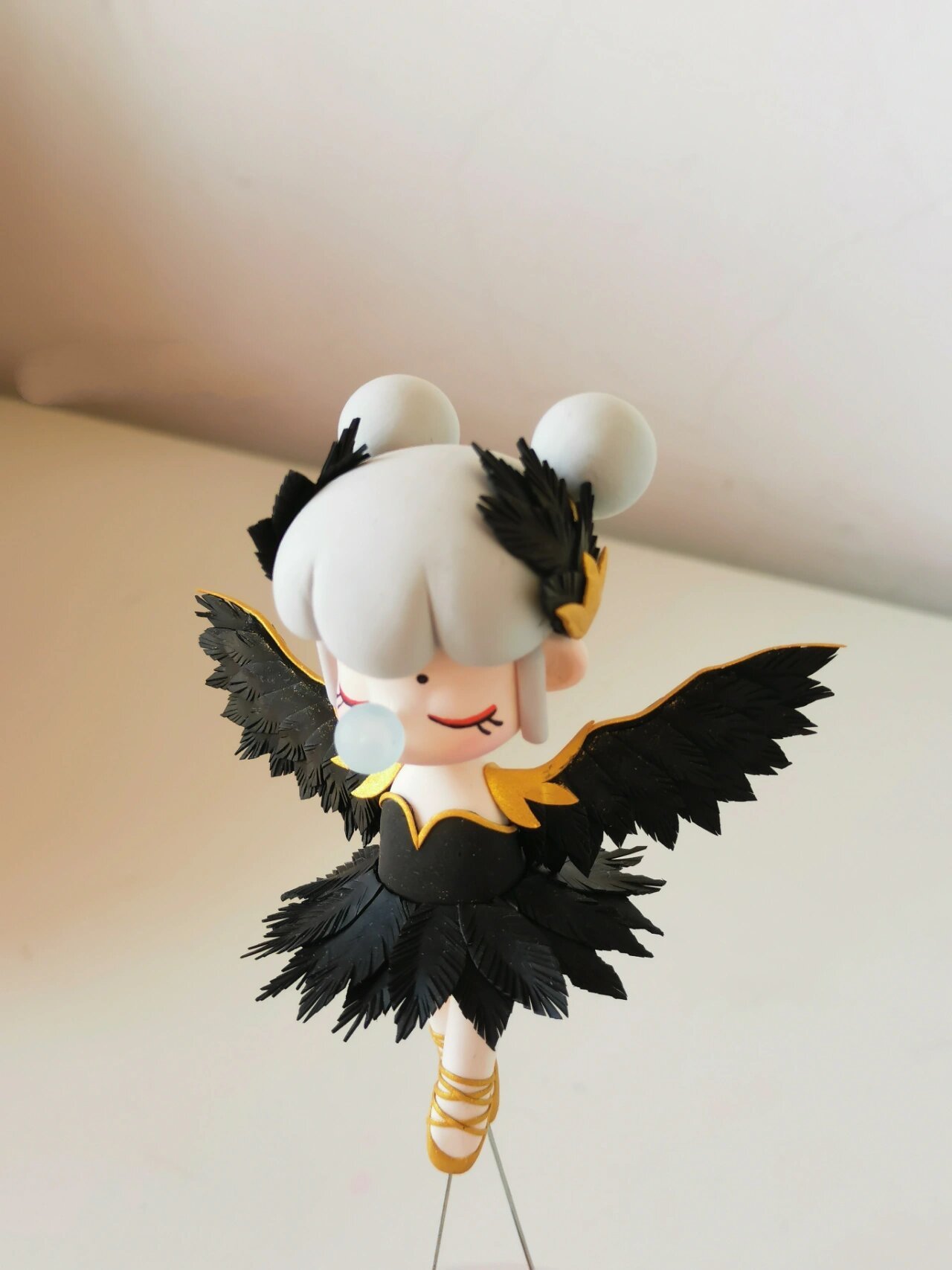 原创粘土nanci 黑天鹅