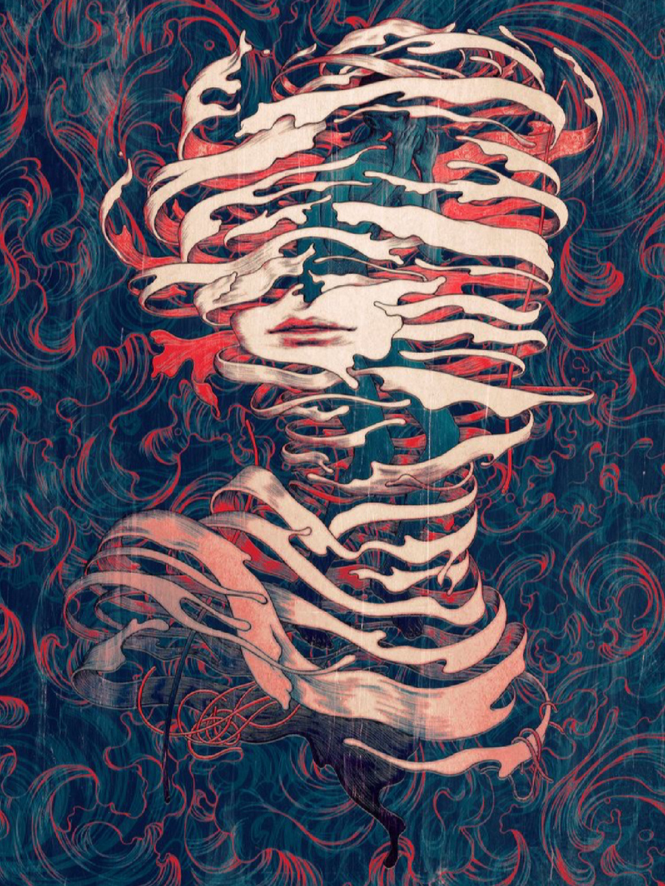 人物创意 素材|装饰画变形创意设计分享