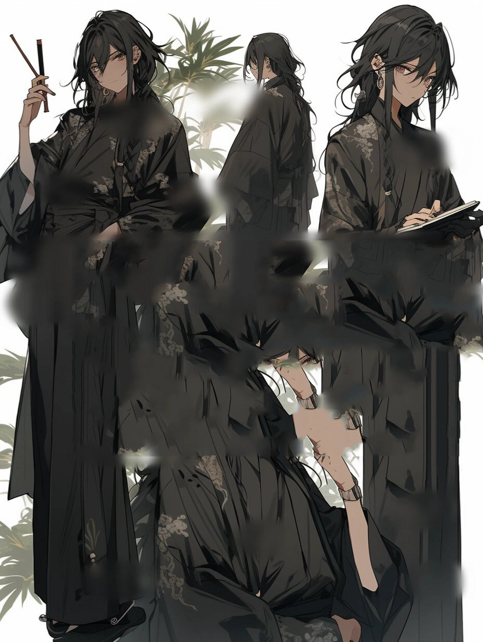 (已截)oc送设 古风男设 今天是一位咪许愿的古风男设～ 许愿具体页码