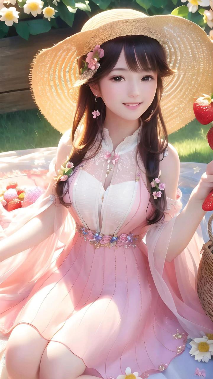 ai 绘画之二次元国风美女小姐姐二次元美图壁纸大全 二次元原创 可爱