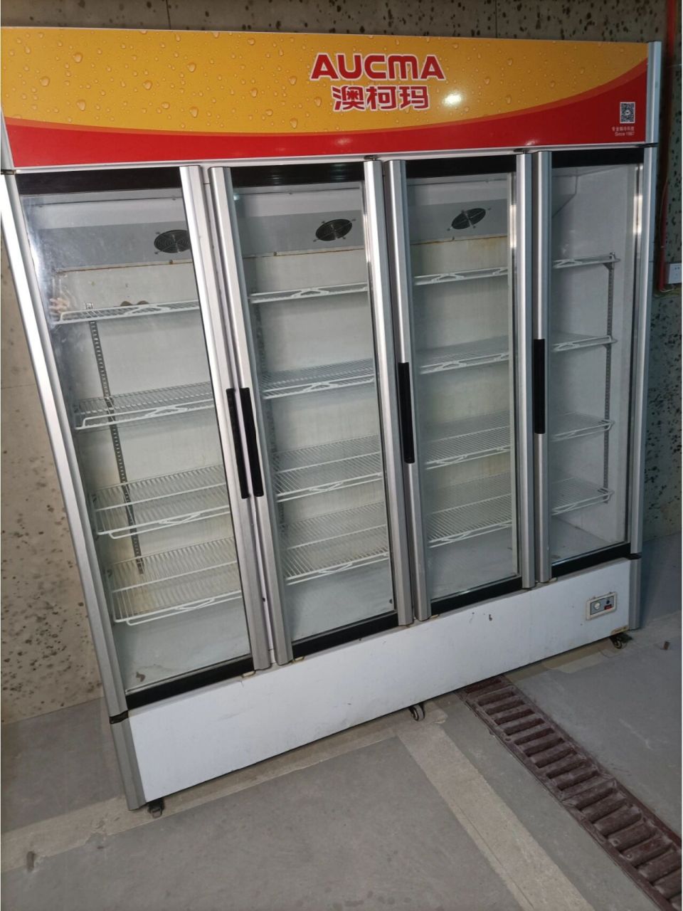 澳柯玛四门冷藏展示柜南昌二手冷藏冰柜