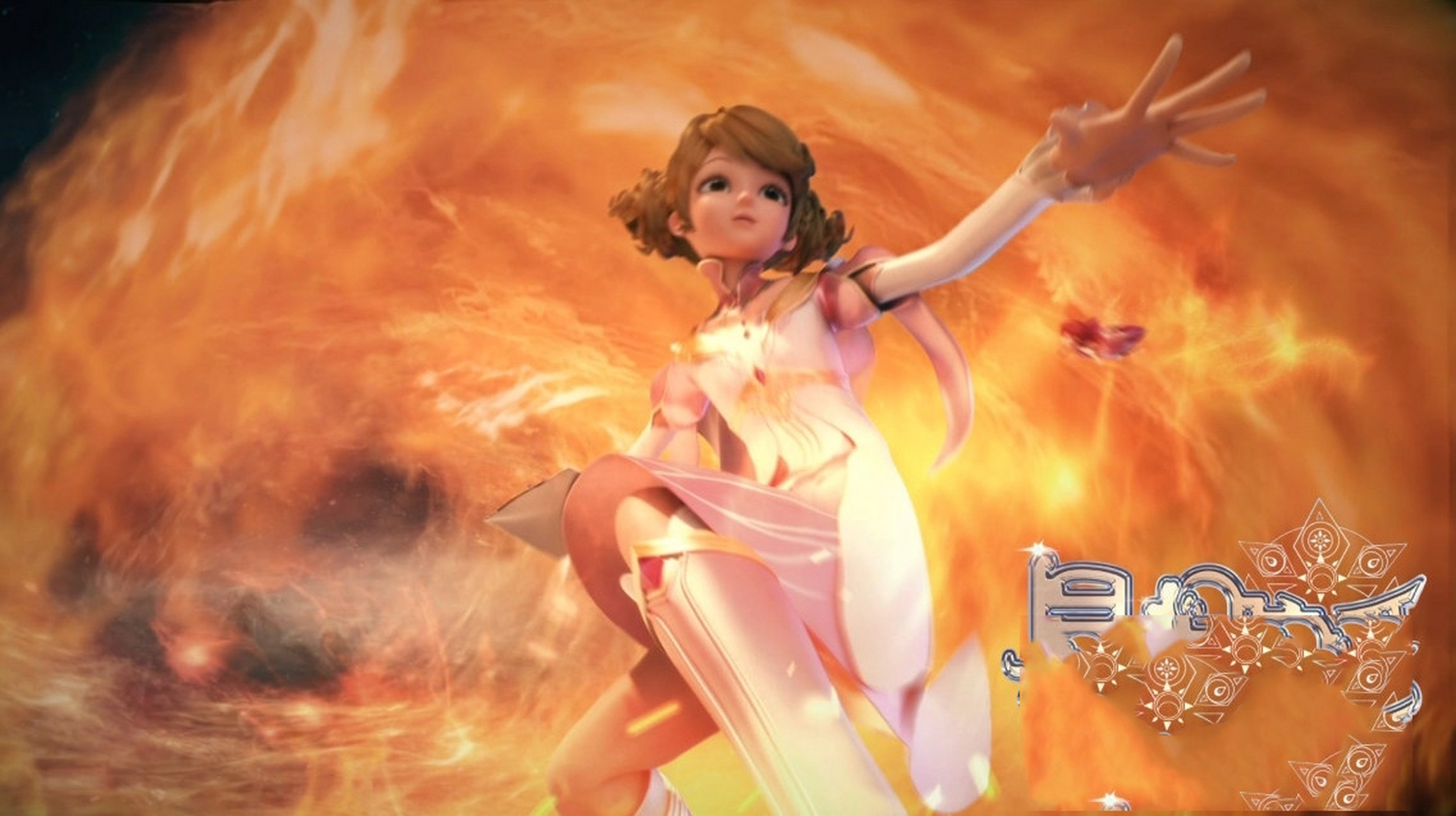 《星学院》壁纸(2) 这一期是美星的哦 	 美星终极变身的咒语: "星宫之