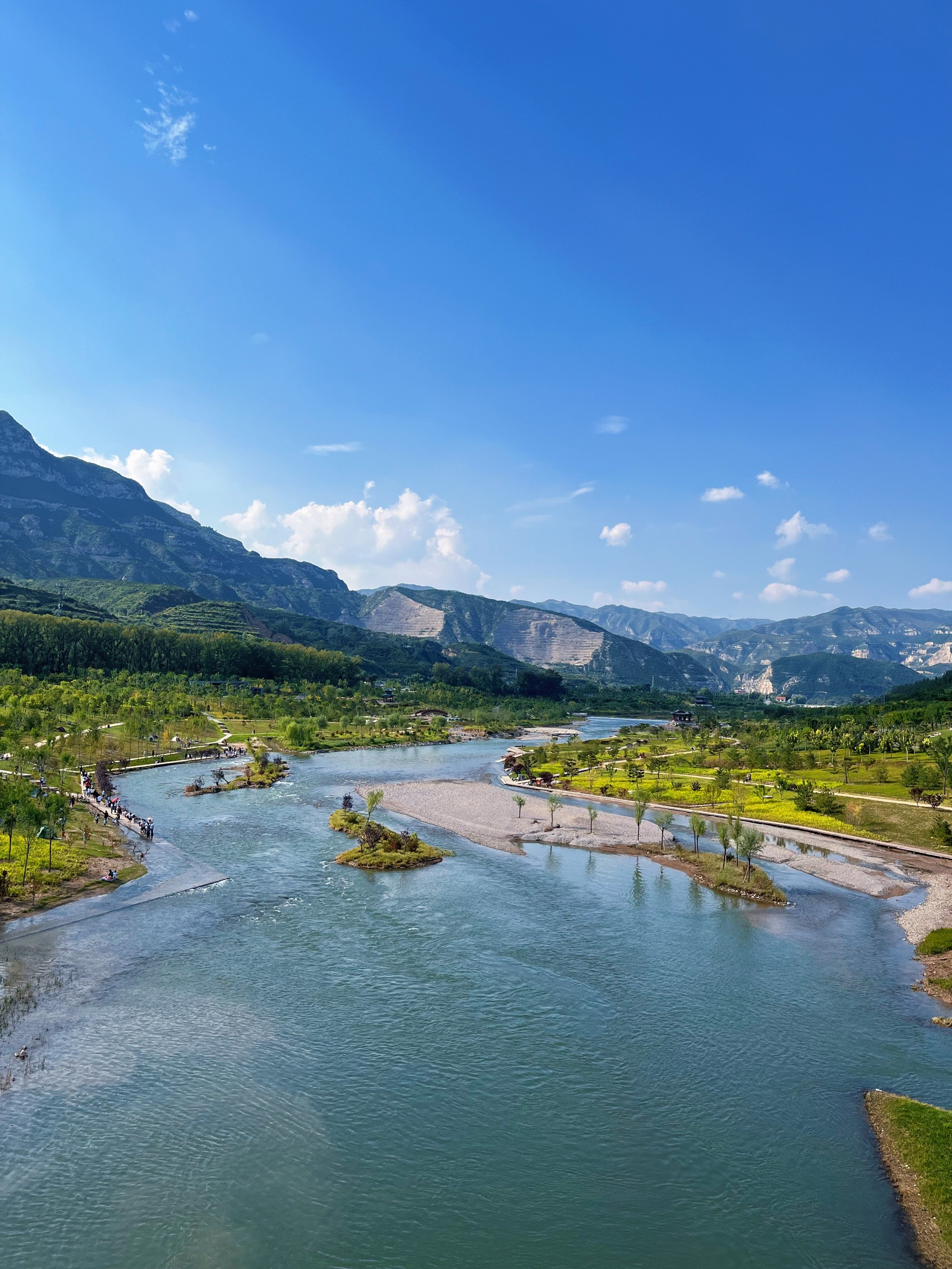 汾河湿地公园图片