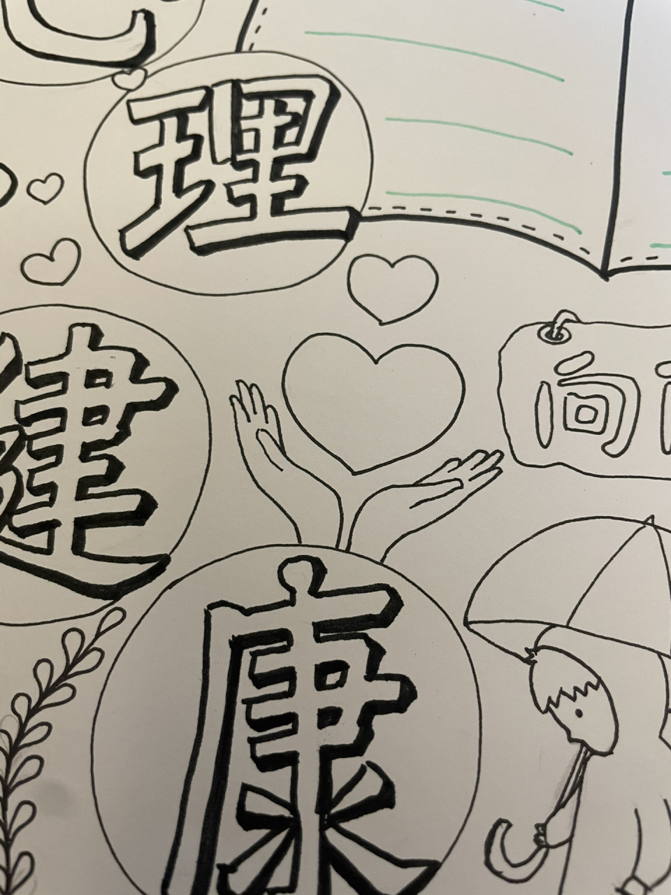 心理健康手抄报