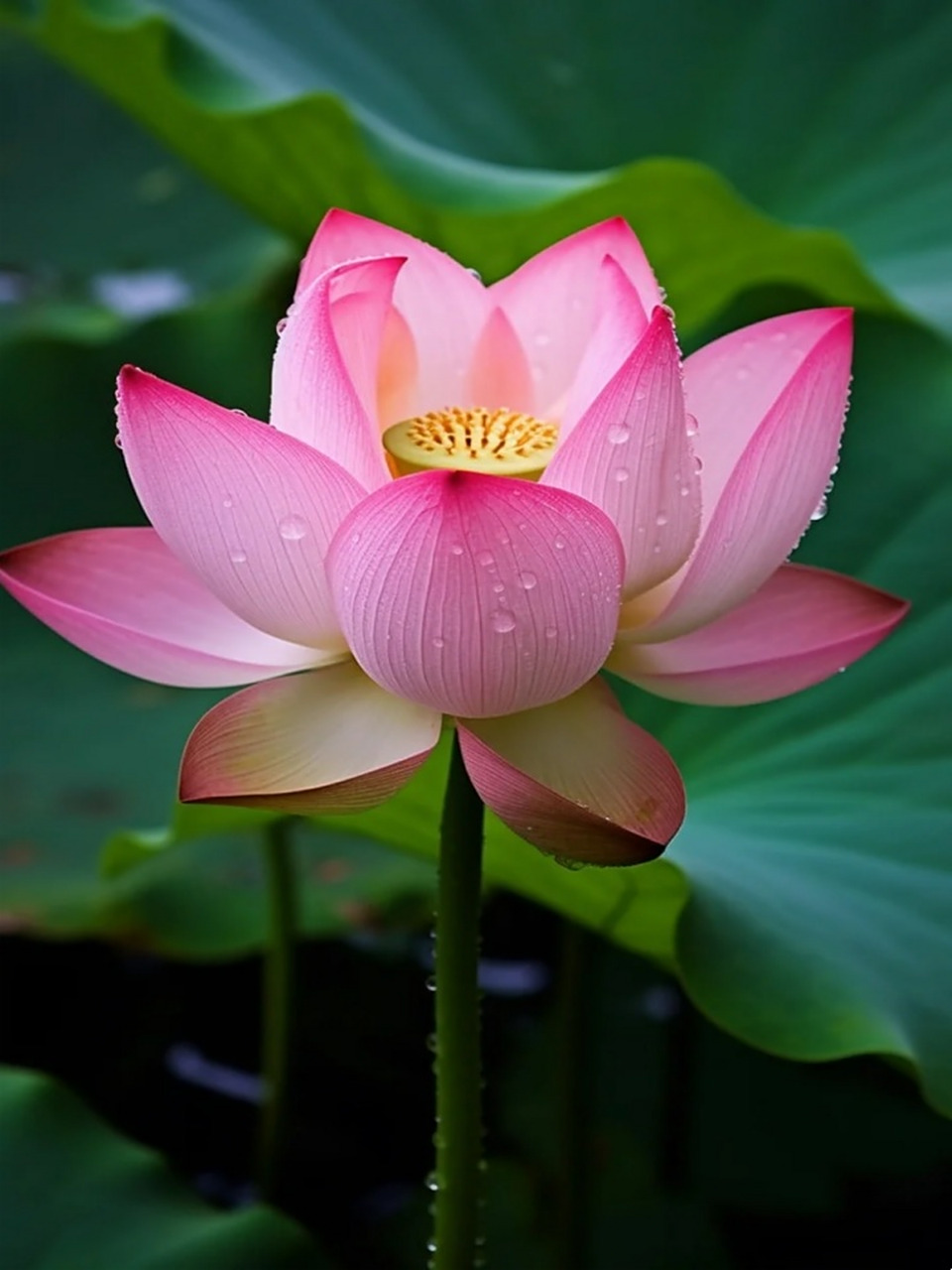 荷花的照片 94荷花,又名莲花,水芙蓉等,是莲属多年生水生草本植物