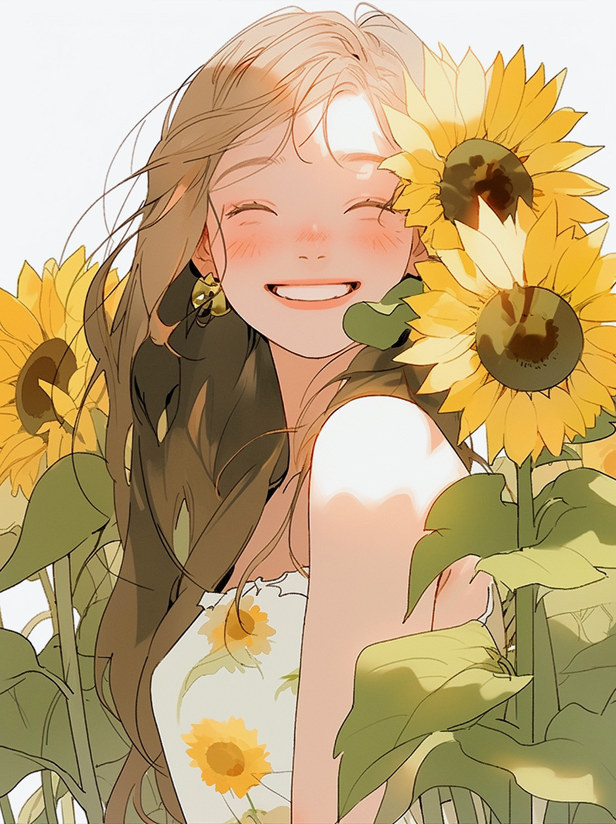 向日葵女孩