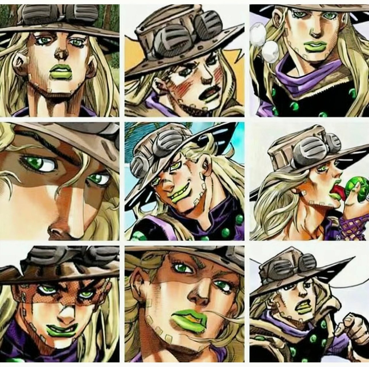 头像分享|jojo的奇妙冒险|sbr|杰洛齐贝林 杰洛! 18张头像!