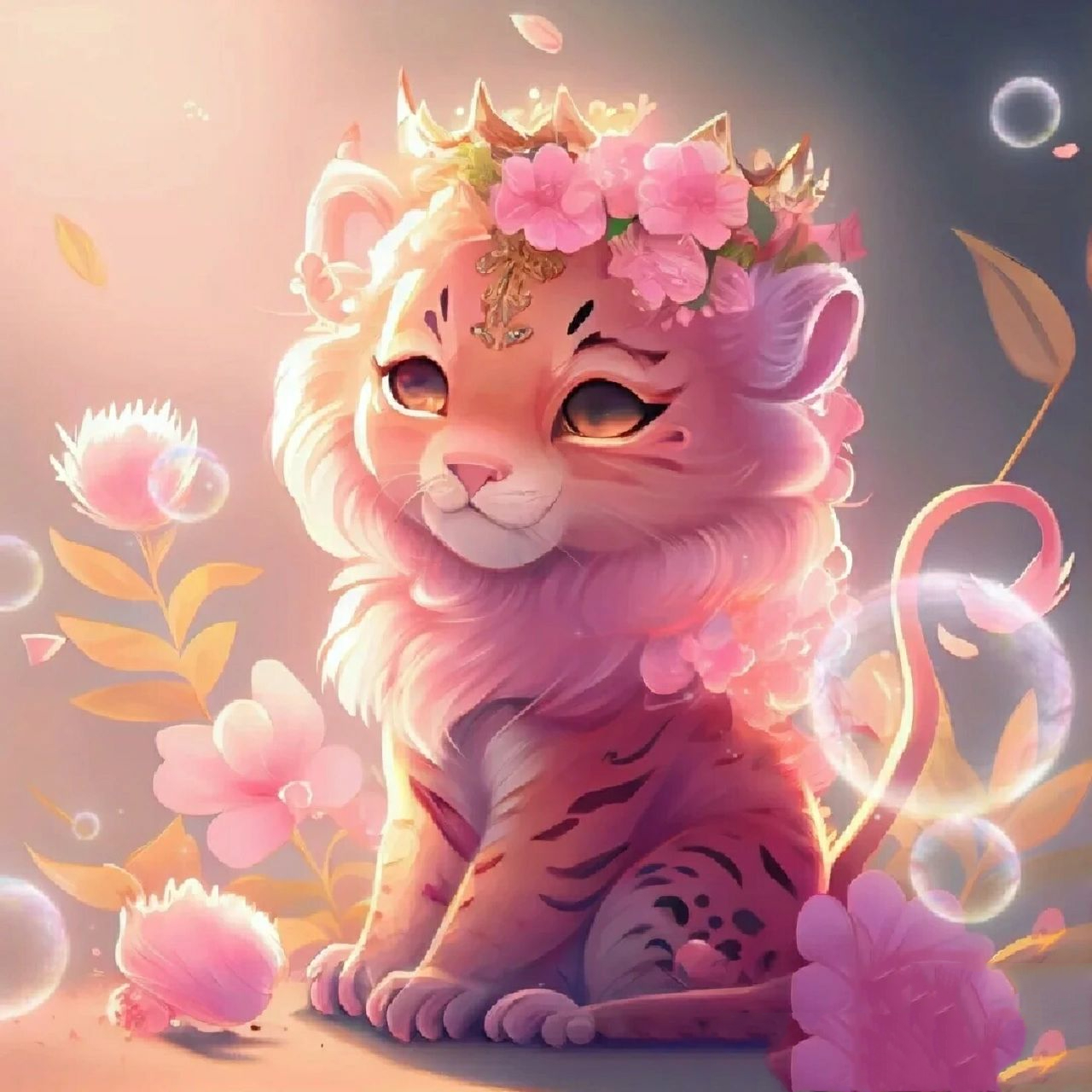 十二生肖"虎"专属头像.