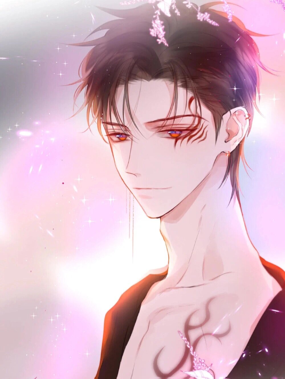 漫画 绝美  剧情也很好 name:《昼夜连绵》 这是男主爸妈  长渊潜×鸢