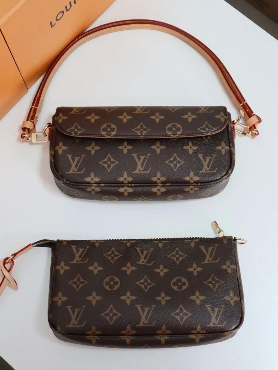 lv新款ivy和大麻将的对比来啦!